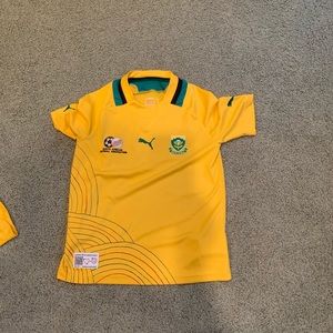Boy’s South African Futbol/Soccer Jersey Size YM